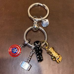 Marvel The Avengers Charms keychain